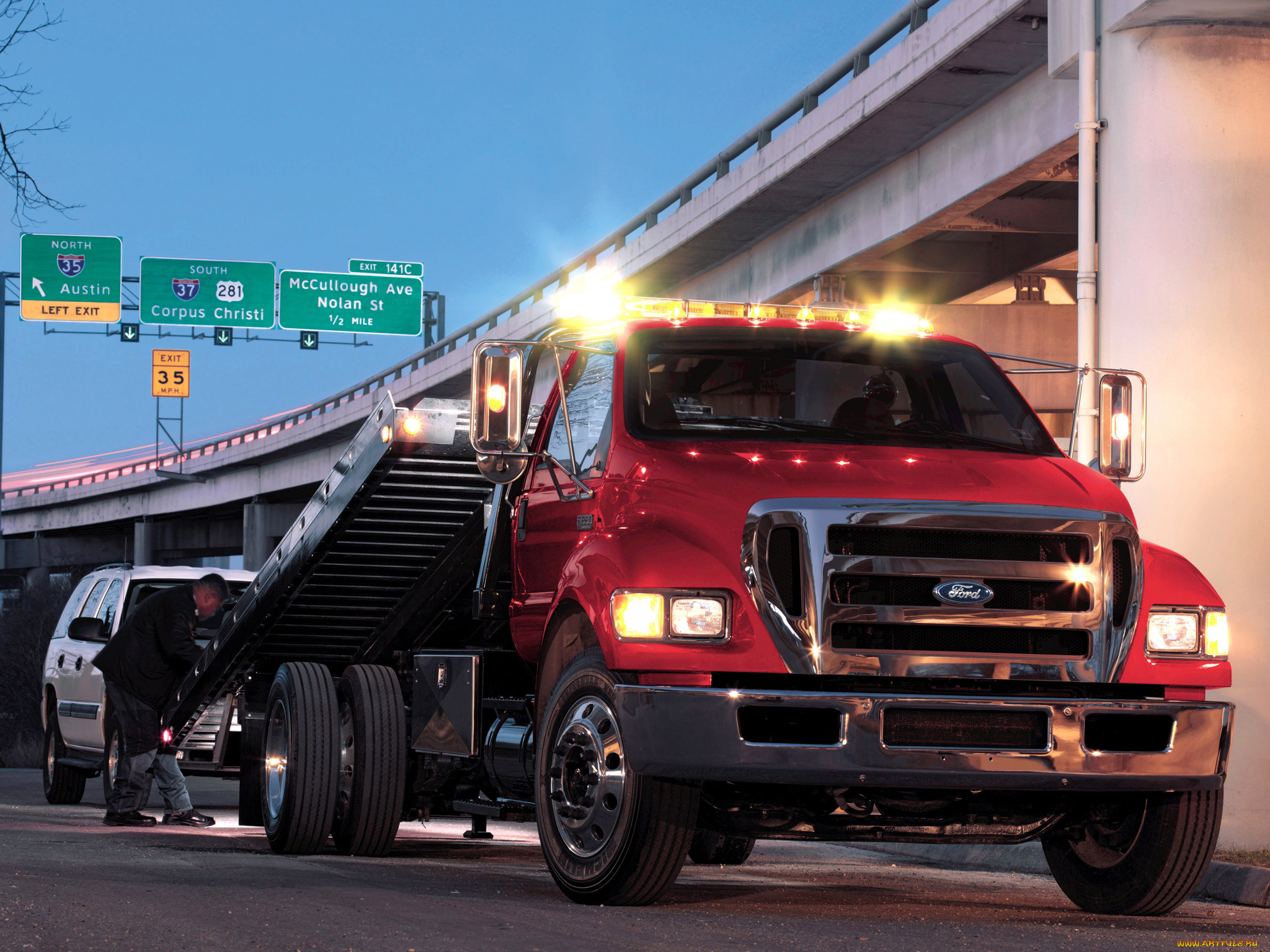 ford, 650, tow, truck, , trucks